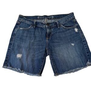 Old Navy Jean Shorts sz 6 Women's Denim Shorts Medium Wash Shorts